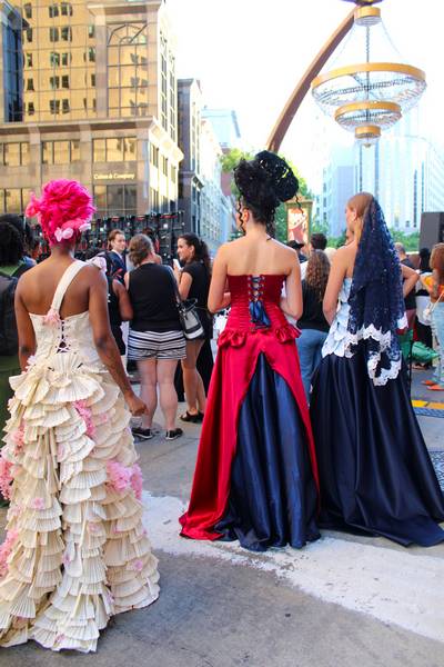 Fashion Talks Foundation's 'The Runway' in Playhouse Square.